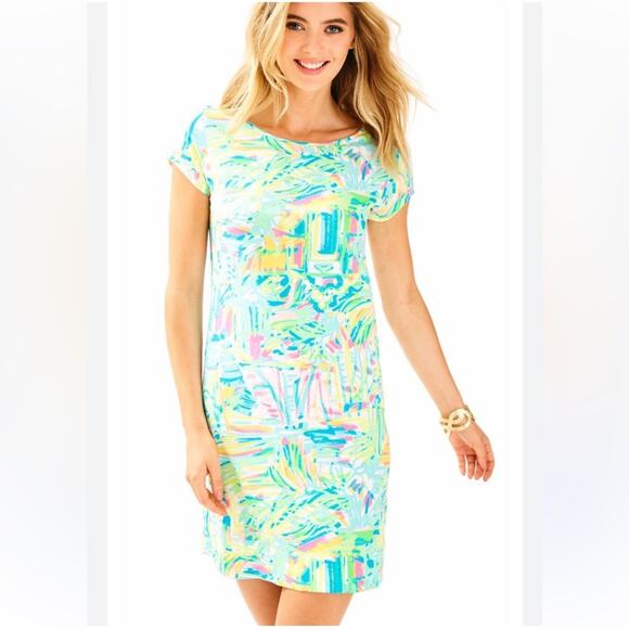 Lilly Pulitzer Women's Marlowe Boat Neck Dress - Multicolor - Small - Picture 1 of 7